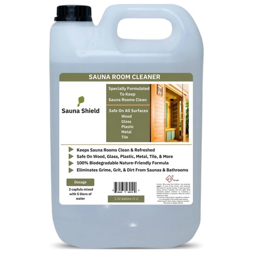 Sauna wood cleaner renews - wood,
