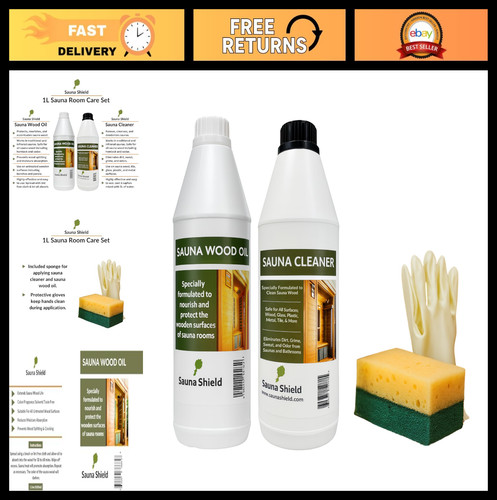 Sauna care set wood oil - sauna,