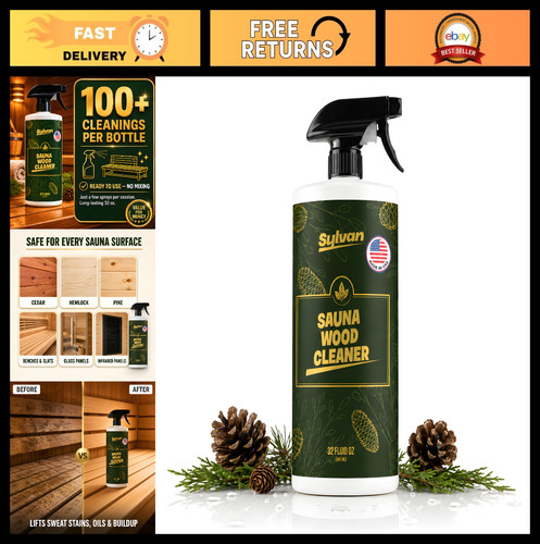 Natural wood sauna - natural,
