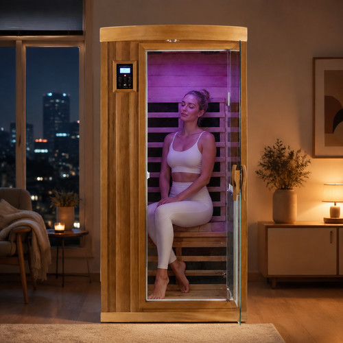 Far infrared sauna red cedar - infrared,