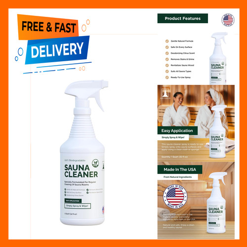 Sauna cleaner natural wood - cleaner,
